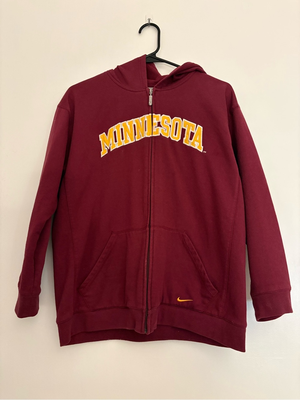 Nike Minnesota Gophers Zip up Hoodie